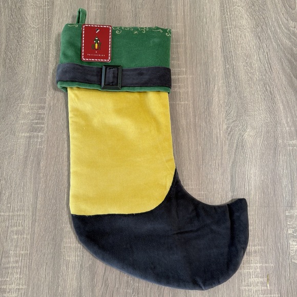 Pottery Barn Kids Other - Pottery Barn Buddy the Elf Movie‎ Velvet Christmas Stocking NWT